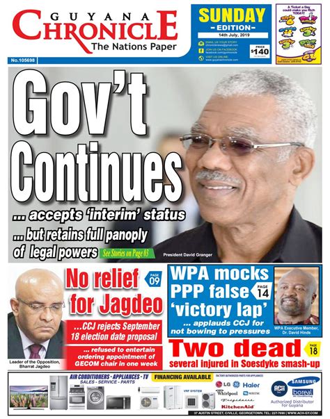 guyana chronicle.